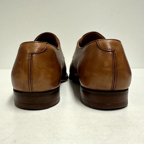 Crockett & Jones x Polo Ralph Lauren Monk Strap Brown Calf Bench England 9.5 - Picture 6 of 16